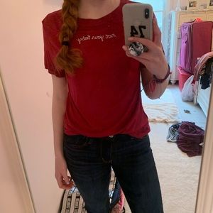 NWOT not your baby t-shirt